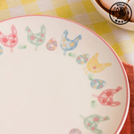 【SOLO Vintage】LCW Home 26cm Cute Garden Hen and Flower Egg Plate Made in Turkey, , large