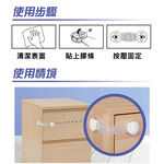 【3M】兒童安全-鎖扣  透明色2入裝*3組, , large