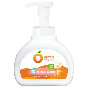 橘子工坊變色泡泡洗手慕斯200ml