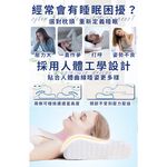 臺灣現貨（隔日出貨）精品舒適表布人體工學慢回彈記憶枕 枕頭 記憶枕 舒眠枕 側睡枕 回彈枕, , large