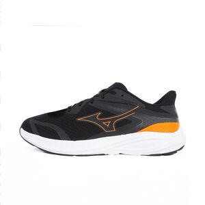 Mizuno Enerzy 男 慢跑鞋 寬楦 彈力 支撐 緩震 美津濃 黑 橘 [K1GA241212]