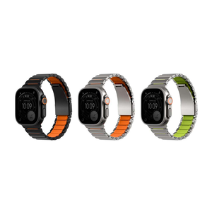 【山水之寶】UNIQ Apple watch 44/45/49/S10 46/S11 46mm錶帶Strova Flex不鏽鋼調節錶帶