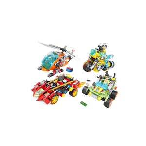  [Brick Republic]LE DI PIN 9131 Elite Strike Force &ndash; Set of 4 (Educational Building Blocks)