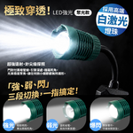 鉅玉經典｜20W白激光充電式可彎工作燈 強力磁吸 LED聚光款  HK-G872, , large
