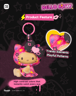 【際洋文化】Hello Kitty款街頭潮變系列毛絨捏捏樂Mini, , large