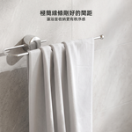 【上手家居】304不鏽鋼毛巾架-38cm(毛巾掛架/浴巾架/浴室毛巾架/毛巾桿), , large