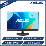 【ASUS 華碩】VP229QF 21.5吋寬螢幕 IPS 100HZ 低藍光不閃屏 /顯示器/內建喇叭, , large