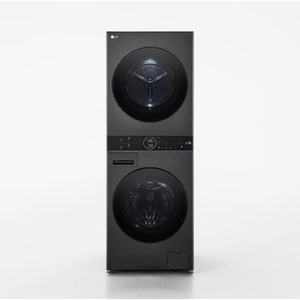 【LG 樂金】WashTower13公斤AI智控黑色洗衣塔洗 WD-S1310B加贈LINE九陽多功能料理鍋