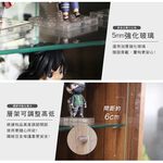 免運 澄境 低甲醛鏡面玻璃展示櫃 三款尺寸 公仔櫃 玻璃櫃 展示櫃 收納櫃 樣品櫃 收藏櫃 模型櫃 收藏櫃 BO105, , large