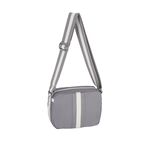 |快速出貨|Lesportsac CAMERA CROSSBODY 相機斜背包 側背包 送禮推薦-滾邊寧靜灰, , large