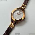 [星晴錶業]ARMANI手錶,34mm,AR00086貝母錶面玫瑰金錶殼咖啡色真皮皮革錶帶款, , large
