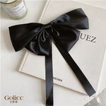 【Gulicc】古莉可 髮夾 復古大蝴蝶結飄帶髮夾, , large