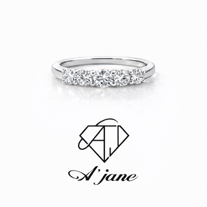 【A'jane】18K白金 恆光序曲 實驗室鑽石 培育鑽石 鑽石戒指 A012603-001