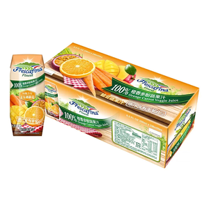 嘉紛娜 100%橙香多酚蔬果汁 (250mlX24入/箱)
