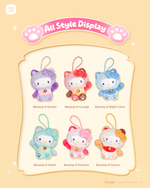 【際洋文化】Hello Kitty Style喵喵賜福系列搪膠毛絨捏捏樂Mini, , large