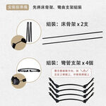【Treewalker 萊茂】輕合金高低兩用行軍床 (顏色隨機), , large