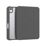 【HIPPORIZZ】iPad mini 8.3吋 Origo 晶透筆槽防摔殼 深灰色, , large