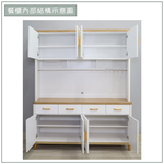 【唯熙傢俱】寶拉雙色5.3尺餐櫥櫃, , large