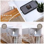 現貨 台灣製 澄境 床邊置物邊桌 ST084 超取 床邊架 床頭櫃 收納架 IPAD架 眼鏡架 手機架 杯架, , large