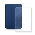 VXTRA HUAWEI MatePad 11.5吋(2025) 經典皮紋三折皮套+9H鋼化玻璃貼(合購價), , large