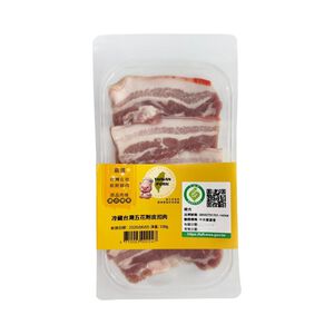 嚴選冷藏台灣豬五花附皮扣肉330g-貼體包裝※因配送關係實際到貨效期約2-3天
