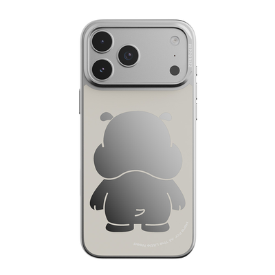 【HIPPORIZZ】iPhone 17 Pro Max Mirra鏡⾯磁吸⽀架殼 背影