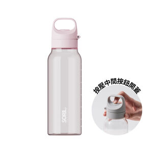 SORIL都會休閒水壺700ml-粉色