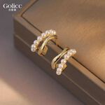 【Gulicc】古莉可 耳環 精緻典雅珍珠氣質耳環, , large