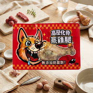 10包組  咬獸蒸鮮食刻 寵物鮮食包 高壓化骨蒸雞腿 鮮肉丸 雞肉條 狗貓零食 寵物點心 台灣製造 無防腐劑 原肉鮮食 挑嘴必備