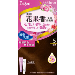 美源花果香染髮霜-棕色