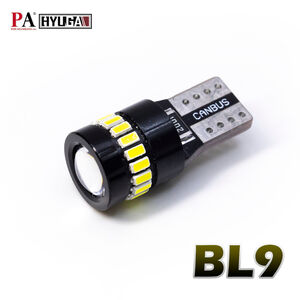【PA LED】T10 W5W LED 解碼燈泡 19晶 CANBUS 防故障燈 室內燈 車廂燈 小魚眼 BL9