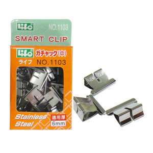 【 徠福 】非訂書針 非釘書針 (中型) 16mm x 6mm 50入 / 盒 NO.1103