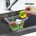 【CB JAPAN】atomico系列 不鏽鋼水龍頭掛式瀝水網架, , large