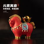 red-horse-ornament, , large