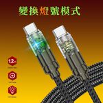 GliTTER GT-2570 TYPE-C charging cable intelligent battery display supports 60W fast charging, , large
