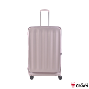 【CROWN】Airstride 28吋擴充登機箱-霧粉