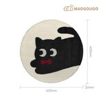 Maogougo獨家圖案貓抓板共8款少掉屑貓抓板可貼牆貓抓板耐磨貓抓板貓玩具貓抓板, , large