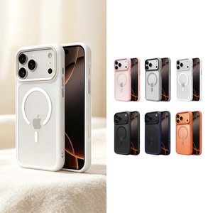 【山水之寶】iPhone 18Pro/Max/17Pro/Max手機殼 防摔殼 精緻優盾 磨砂親膚金屬質感磁吸防摔殼 相機按鍵版