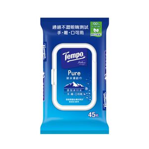 Tempo冰川純水濕巾家庭裝45s