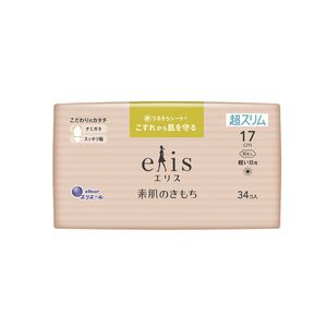elis愛麗思純淨裸肌極緞棉超薄17cm