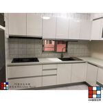 【KW廚房世界】系統廚具 廚房設計 客製化 廚櫃 流理台 工廠直營 L型流理台 搭林內牌排油煙機 櫻花牌瓦斯爐, , large