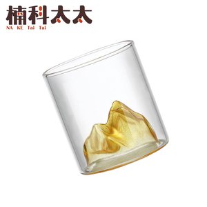 300ml 觀山威士忌杯-金色款 618-MWSKG