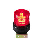 昌運監視器 LD-99R13 DC12V 中型紅色LED警報旋轉燈(含L鍍鋅鐵板支架及蜂鳴器), , large