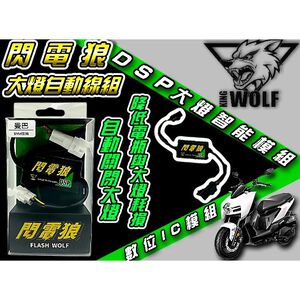 ◆六姐的店 【閃電狼DSP解除全時點燈】DSP智能大燈開關.大燈接頭對插直上-大樂.RTS135.165.曼巴.羅馬GT