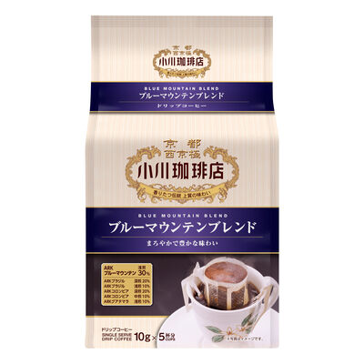 京都小川淺焙藍山濾掛式咖啡5P【Mia C'bon 限定】