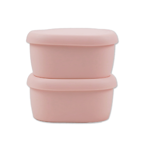 【韓國 SiliPot】鉑金矽膠180ml冰溫嚐鮮盒(S)-2入 (保鮮盒 可微波 副食品儲存盒 小菜盒 餐盒 水果盒)