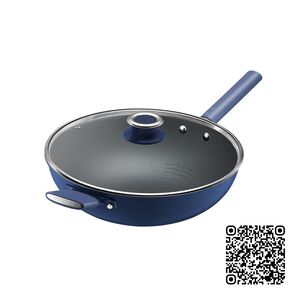 ASD titanium crystal 0 coated wok 34cm