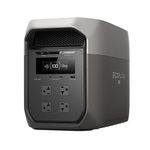 【固士特】EcoFlow Delta 3 Max 2400W戶外儲電設備+220W 便攜太陽能板+贈收納包(儲能電源 防颱必備 停電神器), , large