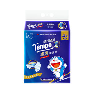 Tempo 4Ply Silky Hanging Bathroom Tissue