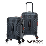 【PANTHEON PLAZA】展示品限量出清 V-ROOX SHIELD 20吋 神盾硬殼雙層防爆拉鍊胖胖箱 硬殼拉鍊箱 SHIE-59239 天峰藍, , large